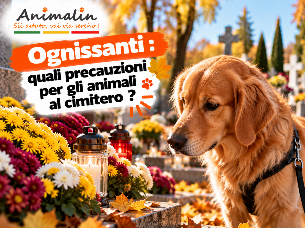 🕯️ Ognissanti: quali precauzioni per gli animali al cimitero?