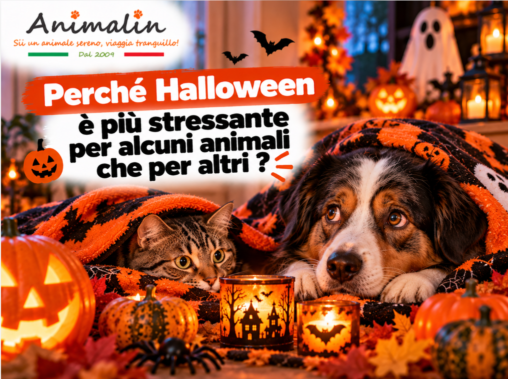 🔊 Perché Halloween è più stressante per alcuni animali che per altri?