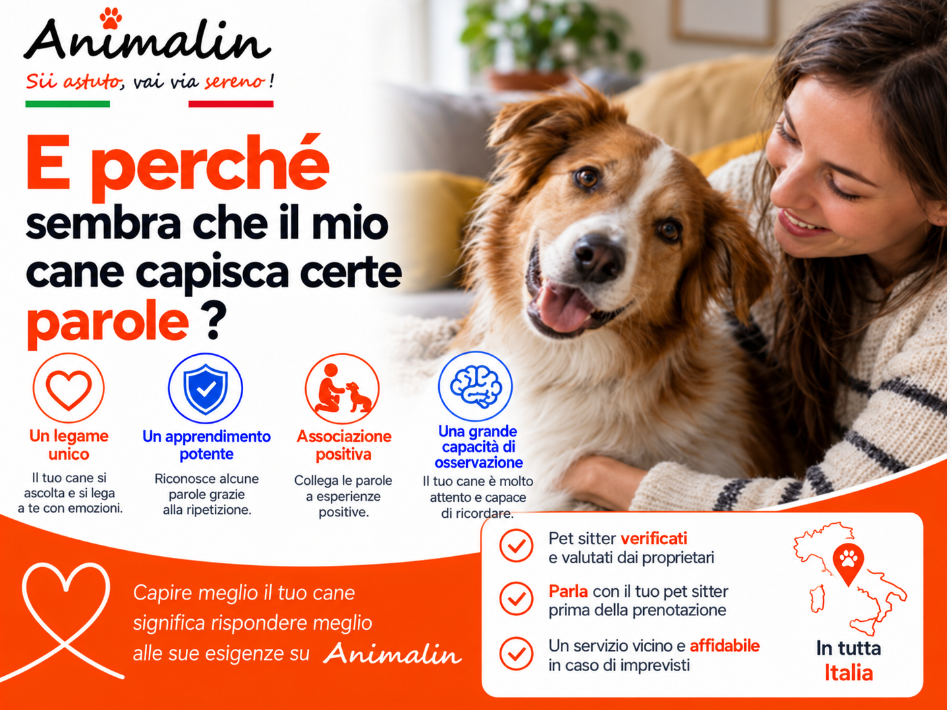 🤔 E perché il mio cane sembra capire certe parole?