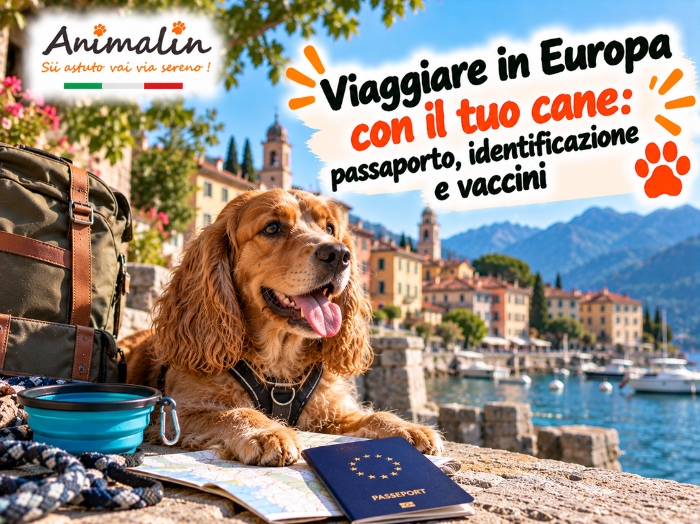 Viaggiare in Europa con il tuo cane: passaporto, identificazione e vaccini