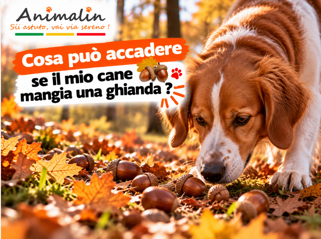 🌰 Cosa può succedere se il mio cane mangia una ghianda?