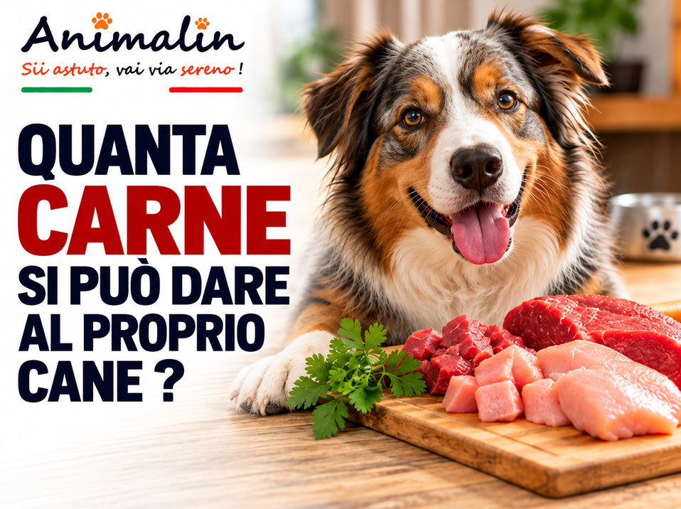 Quanta carne dare al proprio cane? Guida per peso (2026)