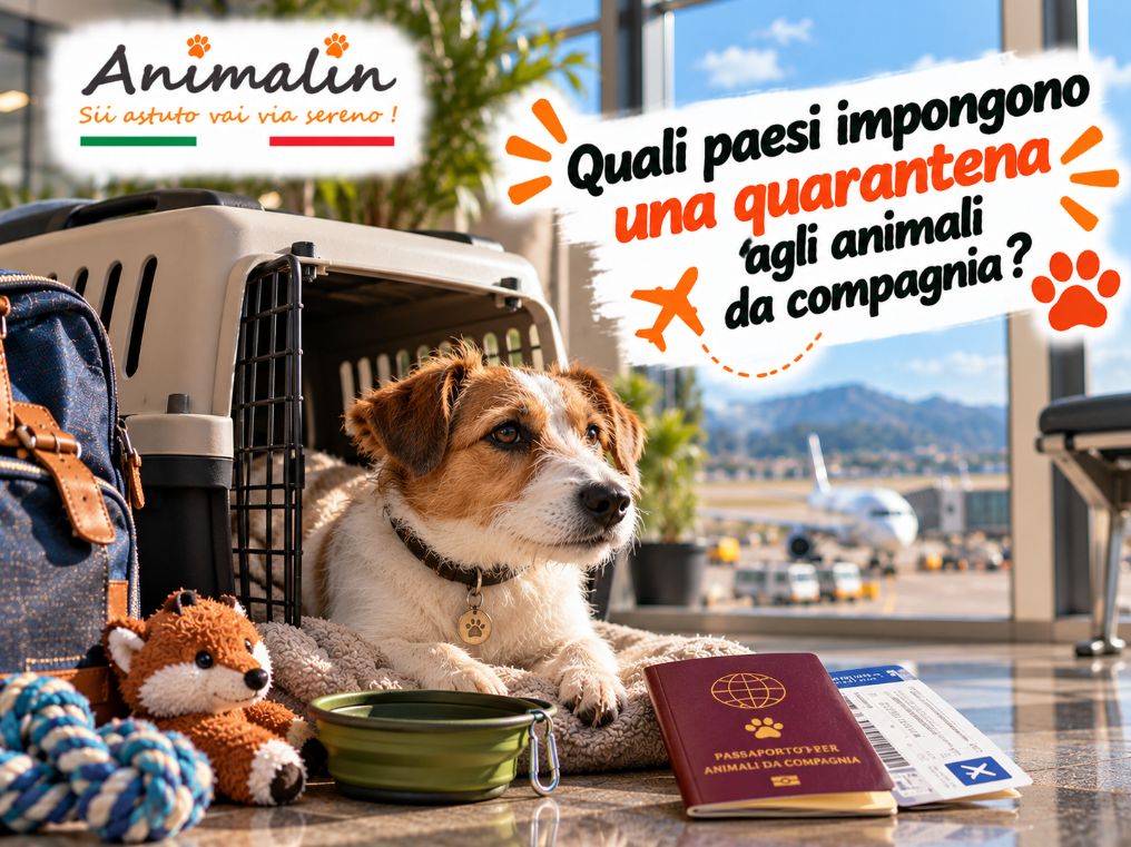 Quali paesi impongono una quarantena agli animali domestici?