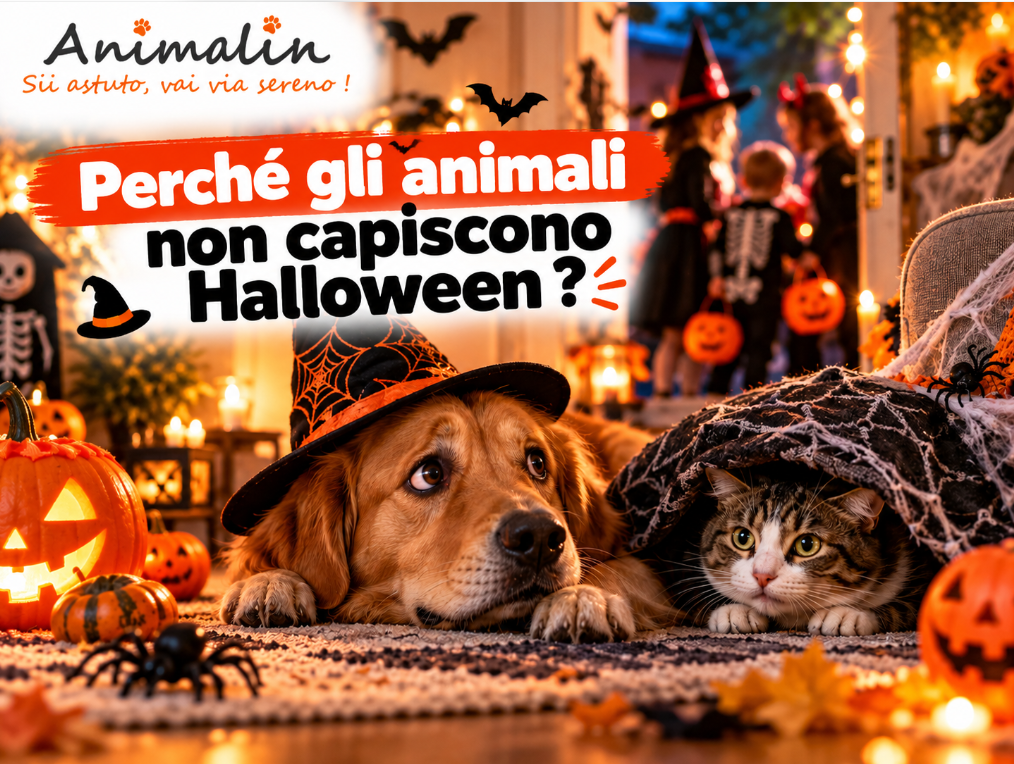 🧠 Perché gli animali non capiscono Halloween?