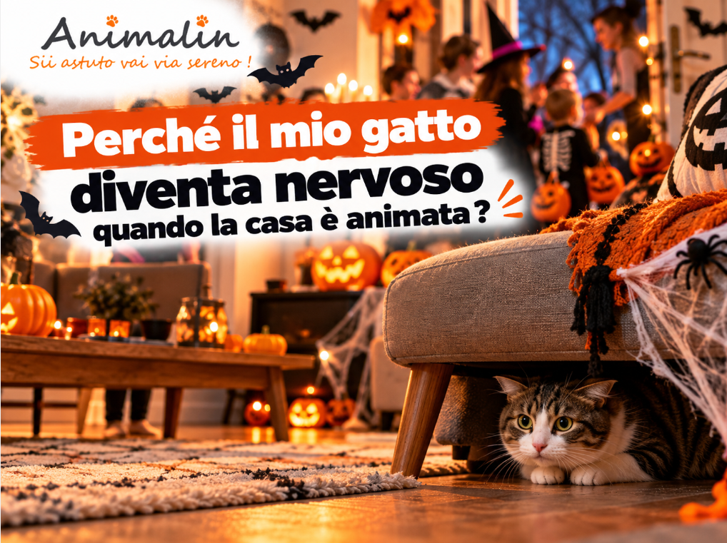 🐈 Perché il mio gatto diventa nervoso quando in casa c'è movimento?